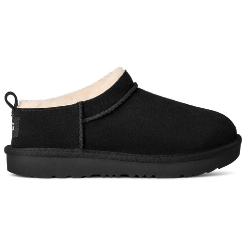 UGG Girls UGG Micro - Girls' Grade School Shoes Black/Black Size 05.0 | Foot Locker (US)