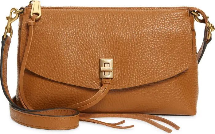 Darren Top Zip Leather Crossbody Bag | Nordstrom Rack