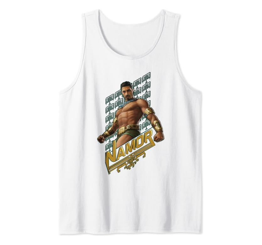 Marvel Black Panther: Wakanda Forever Namor Character Tank Top | Amazon (US)