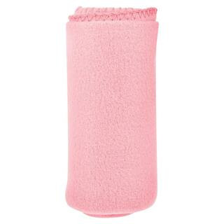 50 in. x 60 in. Pink Super Soft Fleece Throw Blanket (Set of 24) | The Home Depot