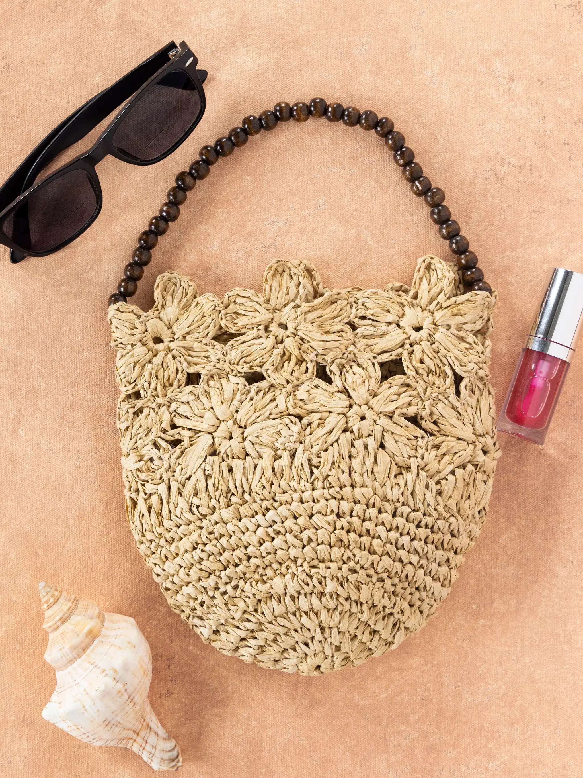 Natural Floral Handbag | Natural Life