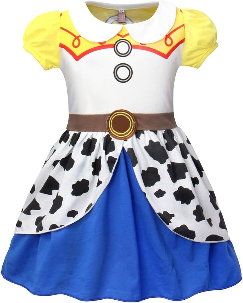 Jurebecia Toddler Girls Cowgirls Costume Princess Dress Up Halloween Costume Birthday Party Outfi... | Amazon (US)