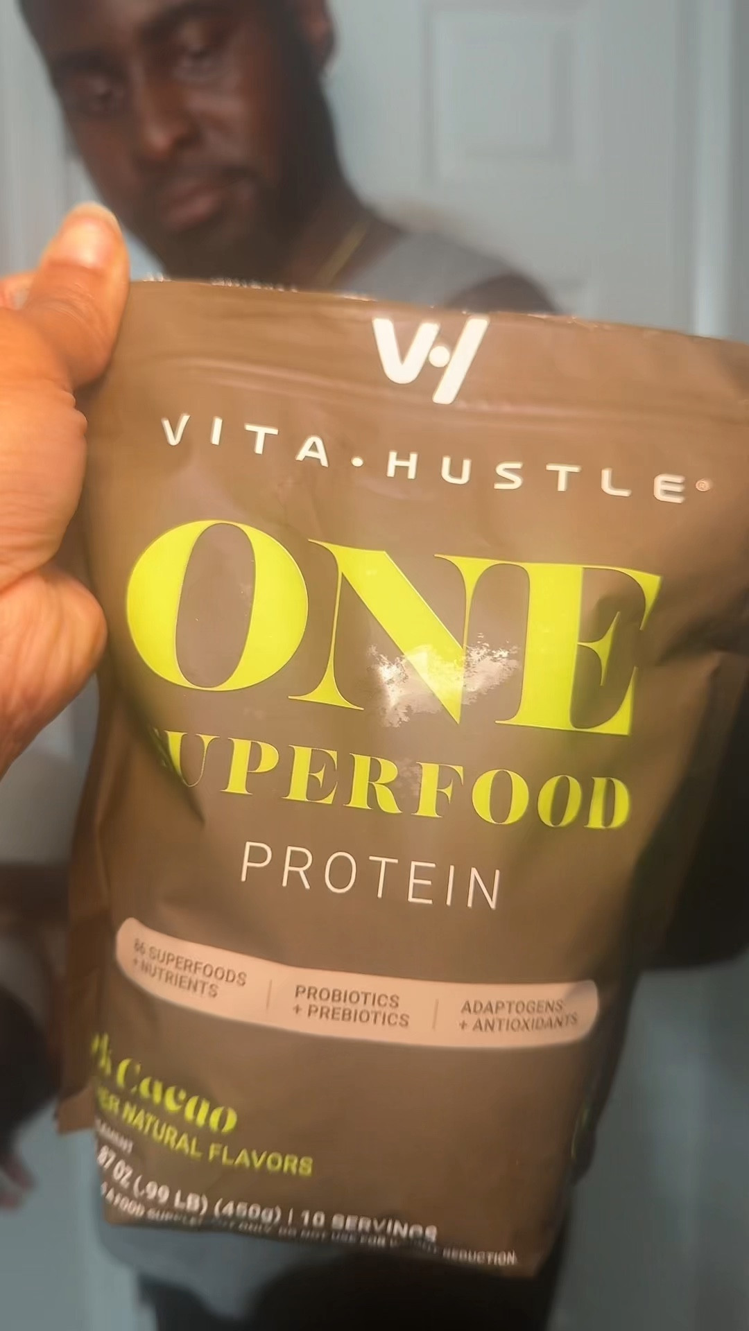Kevin Hart’s new VitaHustle Protein Powder! 

My husband has been using this for a few months now and still loves it because of the taste, how easily it dissolves and for what’s in it it’s a great price point too to help meet protein goals! 

#proteinpowder #proteingoals 

#LTKFindsUnder50 #LTKVideo #LTKFitness