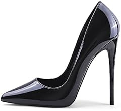 Elisabet Tang Women Pumps, Pointed Toe High Heel 4.7 inch/12cm Party Stiletto Heels Shoes | Amazon (US)