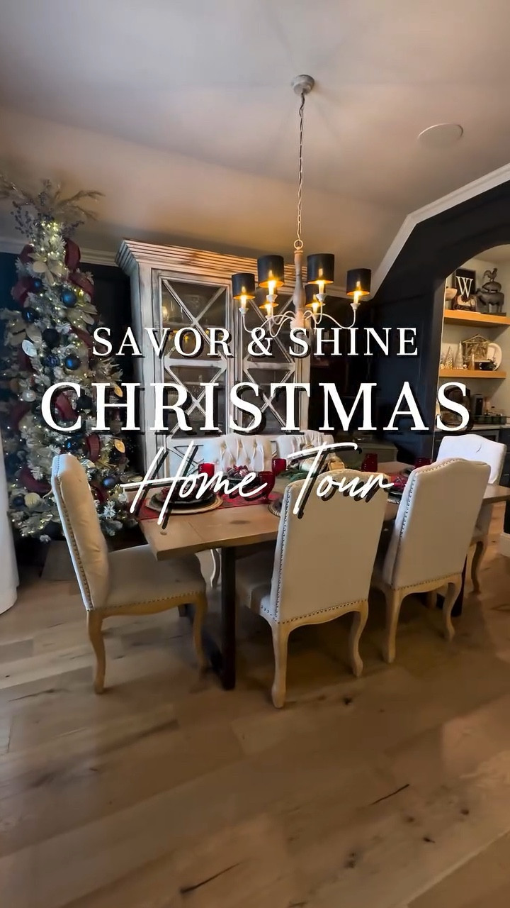 ✨ Welcome to my Christmas Home Tour ✨

Step inside our Christmas home filled with traditional holiday decorating ideas, classic textures, and a warm Ralph Lauren inspired Christmas look with a little 90s Home Alone charm. This year I focused on rich greens, layered ribbon, timeless patterns, and thoughtful details that make each room feel inviting and lived in.

Most of what you see comes from Hobby Lobby or pieces I have collected over the years. Some of my very favorite finds are from local thrift shops, and tomorrow I will share links to similar items so you can recreate the look in your own home.

You will see our Christmas tree, mantel styling, kitchen touches, entryway moments, and all the little details that bring the season together. My heart is to create a comfortable place for loved ones to gather, and I hope this tour inspires you to bring that same feeling into your own home.

Tell me your favorite room in the comments and save this for Christmas decorating inspiration. Merry Christmas, friends. 🎄✨

#holidayhometour #christmasdecor #christmashome #texashome #fyp
