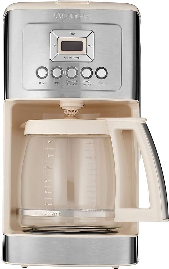 Cuisinart DCC-3200 14-Cup Glass Carafe with Stainless Steel Handle Programmable Coffeemaker, Crea... | Amazon (US)