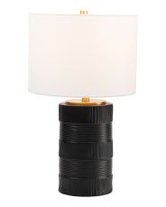 23.5in Textured Table Lamp | TJ Maxx