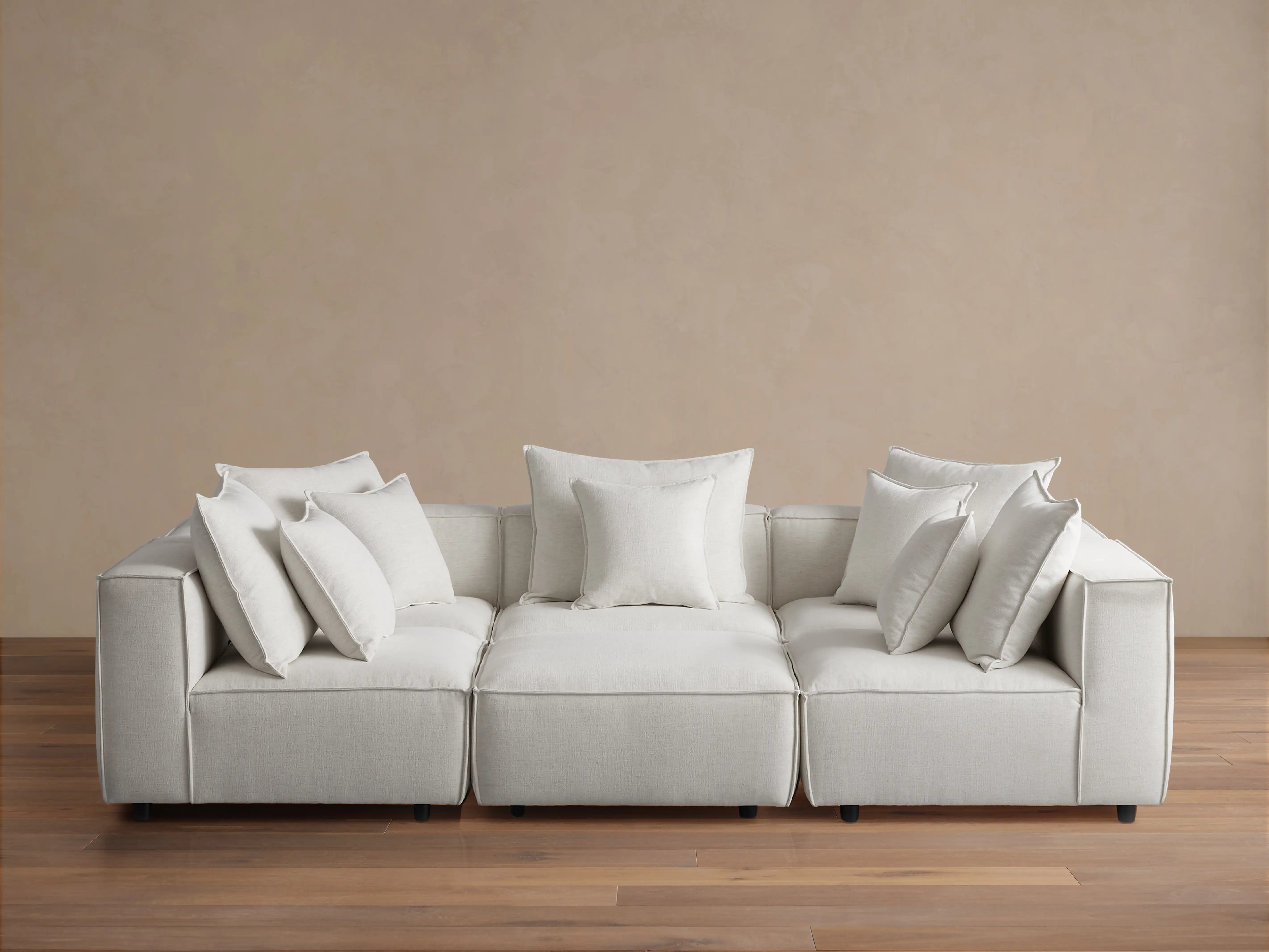 Coburn Six-Piece Pit Sectional | Arhaus | Arhaus