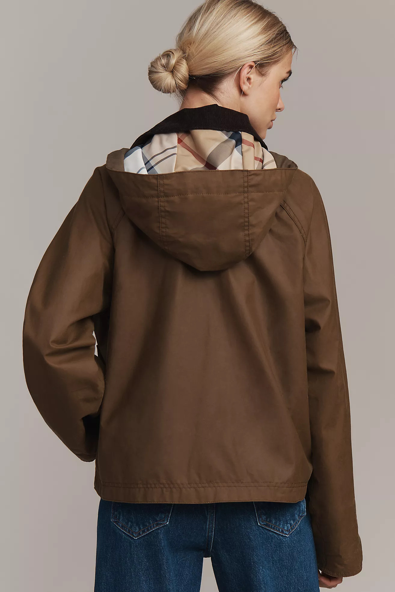Barbour Myra Waxed Cotton Duffle Coat | Anthropologie (US)