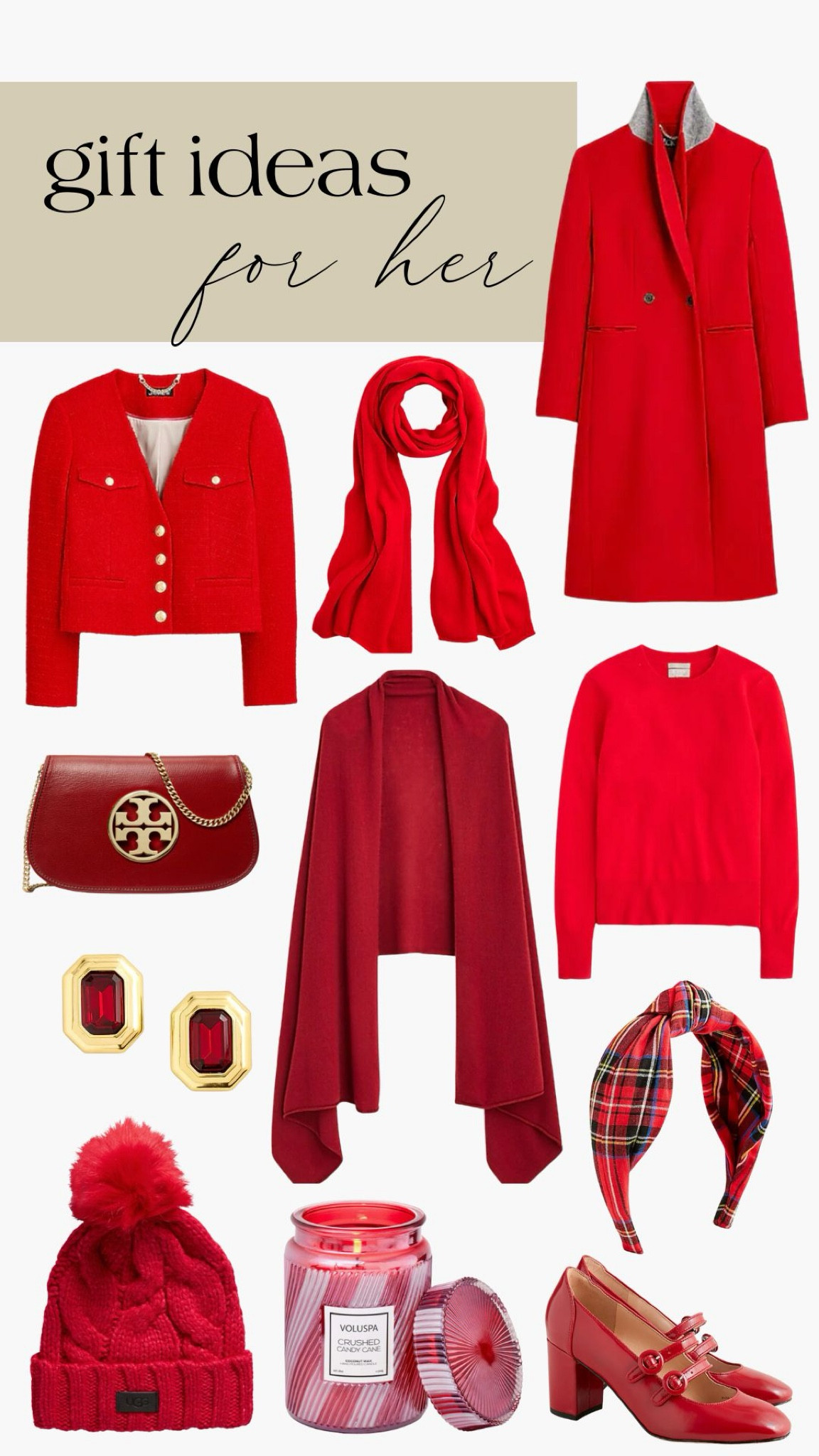 Gift Ideas for Her - Gifts for Her - Red gifts - Christmas gifts for her - Holiday gifts for her 

#LTKHoliday #LTKGiftGuide #LTKSeasonal