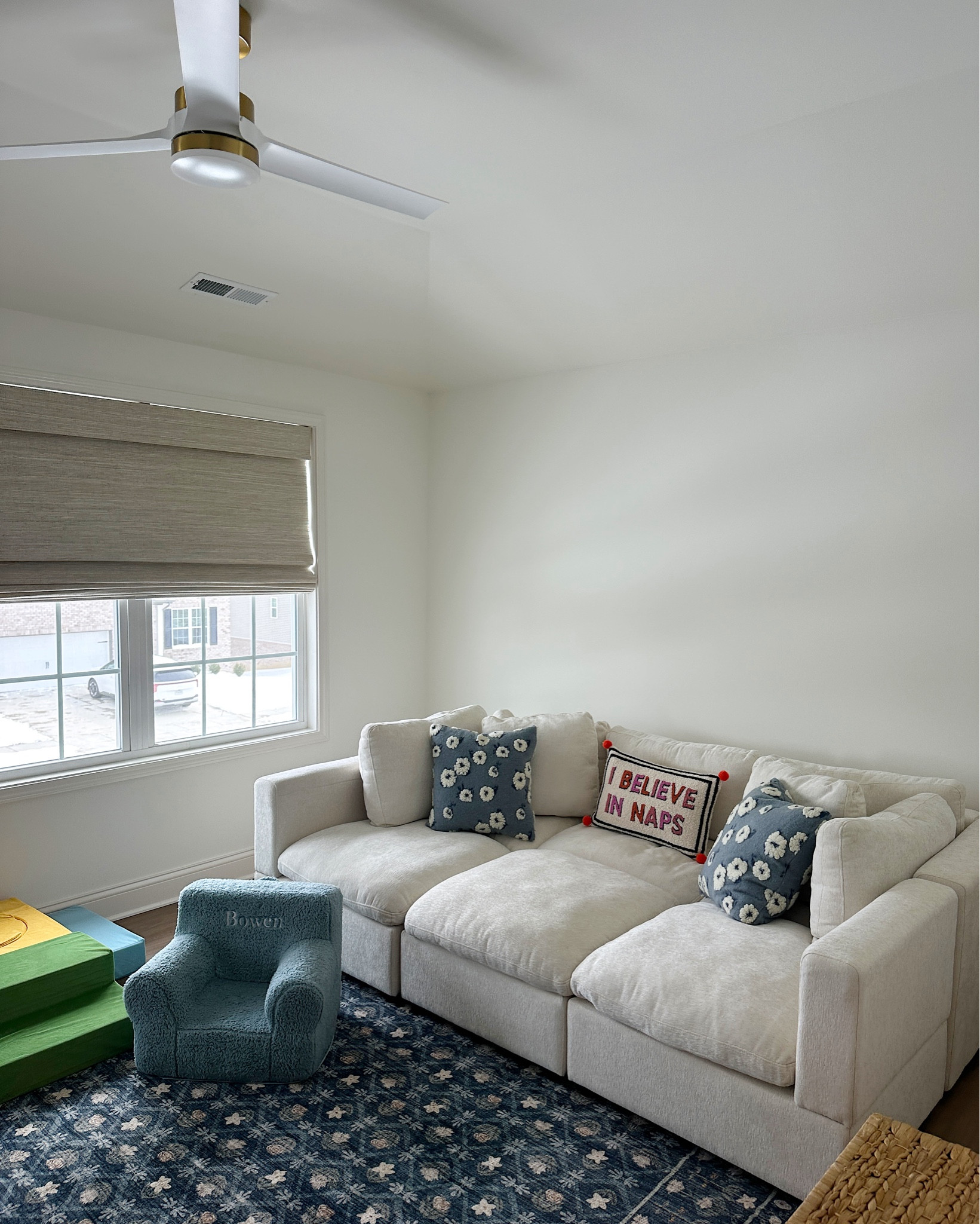 Playroom views 🤌🏼🏃‍♂️☺️
Most comfy couch for the whole fam to pile on! 

#LTKFamily #LTKHome #LTKBaby