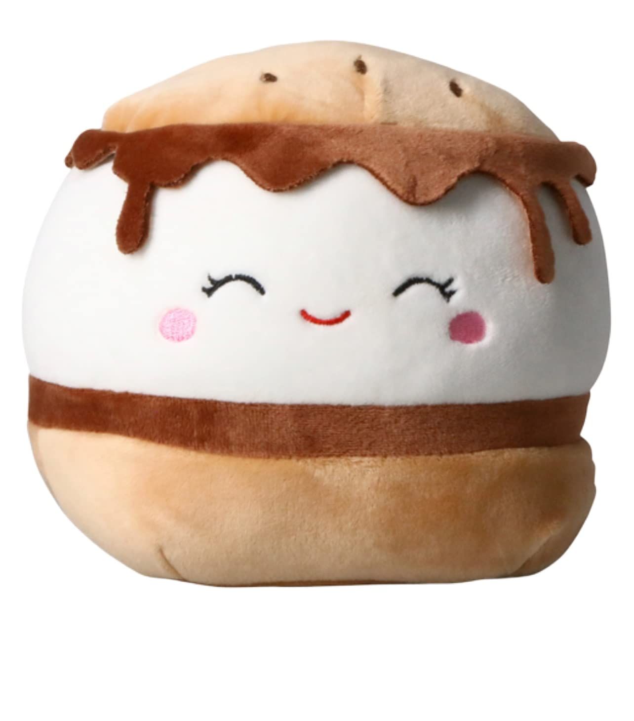 Squishmallows Oficial Kellytoy Food Plush Toys Soft Plush Animal (7.5 Inch, Carmelita Smores) | Amazon (US)