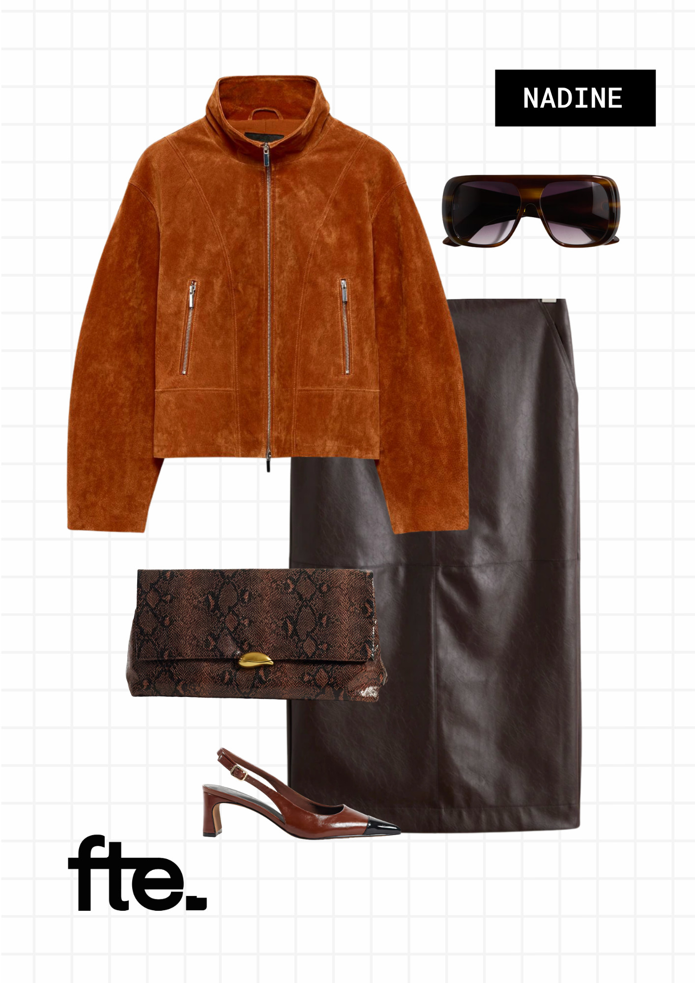 Faves Live - The Runway 0.2
Zara leather jacket, ASOS faux leather skirt, ASOS snake print clutch, H&M sunglasses, ASOS slingback heel

#LTKFashionMonth #LTKuk #LTKautumn