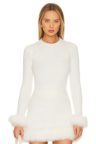 Show Me Your Mumu Fran Top in White Knit from Revolve.com | Revolve Clothing (Global)