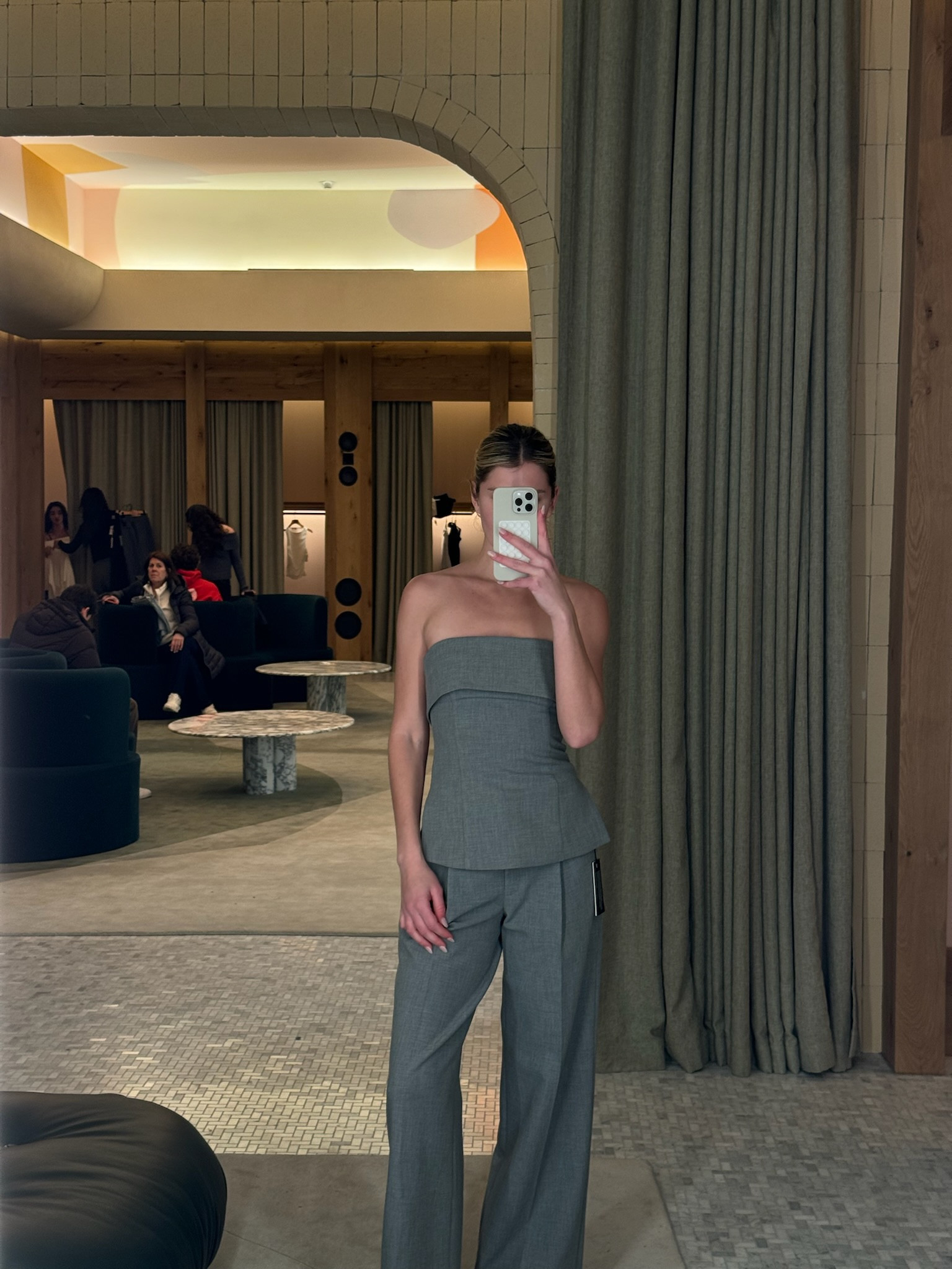 Sleek, sexy, sophisticated 🤍🤍🤍 this matching set is a perfect basic outfit that can be styled so many ways!! 

Chic matching sets - designer look - trendy fashion - spring fashion - matching trouser set - styling tips 

#LTKstyletip #LTKSeasonal