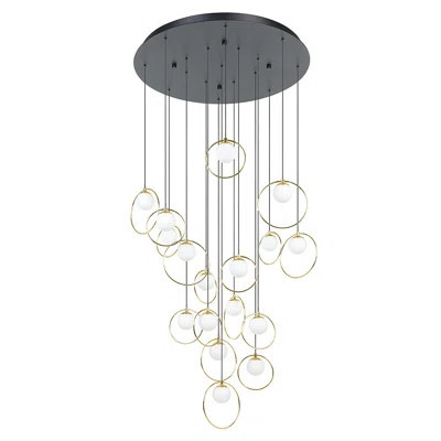 Avard 17 - Light Cluster Tiered LED Pendant | Wayfair North America