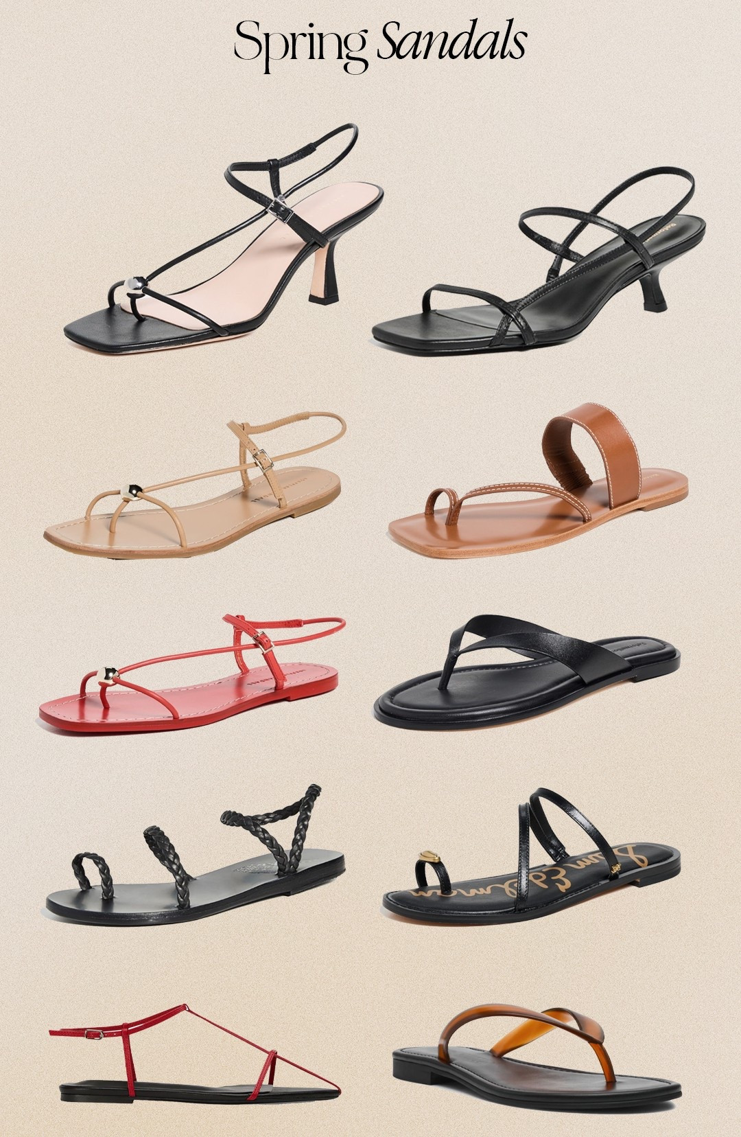 Spring sandals ☀️