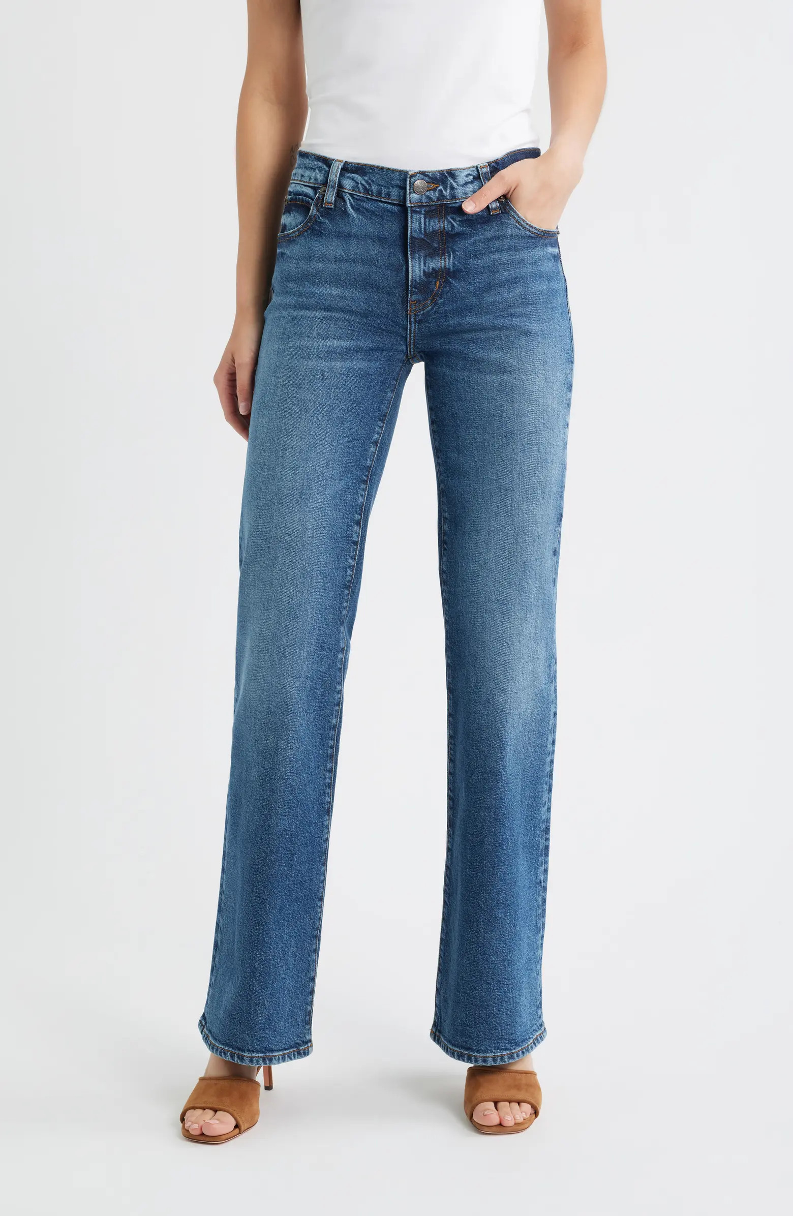The Pixie Rodeo Flare Leg Jeans | Nordstrom