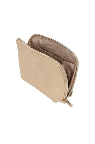 BEIS The Cosmetic Pouch Set in Beige from Revolve.com | Revolve Clothing (Global)