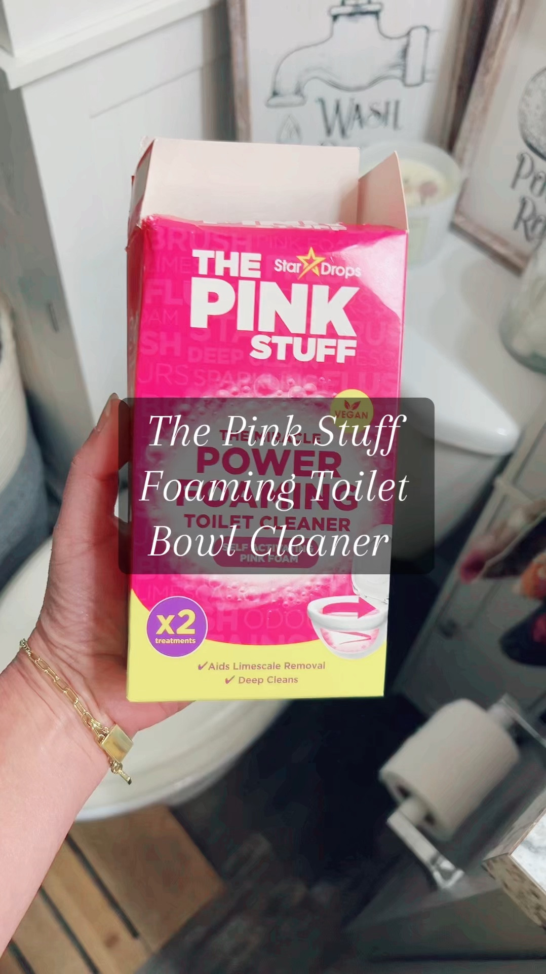 Is your toilet hard to clean? Are you tired of scrubbing and still not getting that sparkle? Well, I just found the best cleaner I have ever used, and let me tell you, it’s a game changer! With just a little effort, this miracle worker had my toilet gleaming like new. I seriously thought my bowl was beyond hope, but boy, was I wrong!
Grab Yours Here: https://amzn.to/3XASQpX

Not only is my bowl clean, it got into crevices that had been caked on for years. I was shocked when I saw just how spotless it got, without any of that elbow grease we all dread. Stubborn stains? GONE. It even reached those tricky areas that seem to defy regular cleaners.

Now, I’m no stranger to trying all kinds of toilet cleaners, but this is hands-down the best clean I have seen on this bowl ever! If you're ready to say goodbye to tough scrubbing and hello to a shiny, fresh toilet bowl, you need to get your hands on this wonder. Trust me, your bathroom will thank you! #toilet #cleanwithme #cleaningtips #cleaninghacks #cleanbathroom #toiletbrush #cleanhome #CleanHouse #cleaningproducts

#LTKHome #LTKVideo #LTKSaleAlert