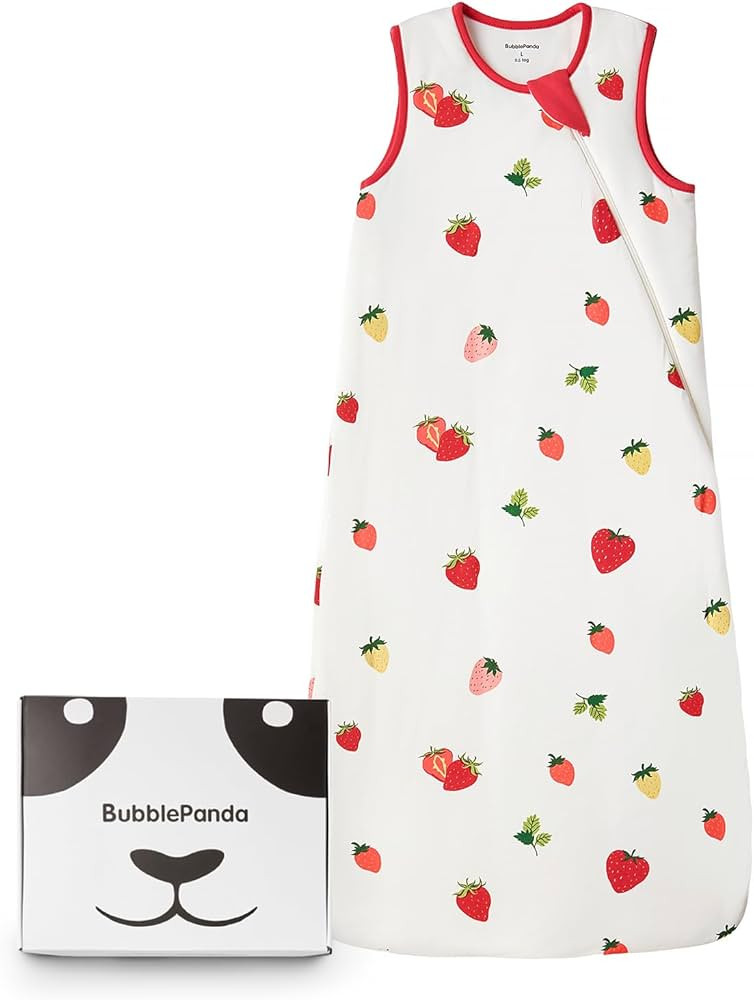 BubblePanda Rayon Made from Bamboo Sleep Sack 6-12 Months 0.5 Tog Soft Lightweight Toddler Sleep ... | Amazon (US)