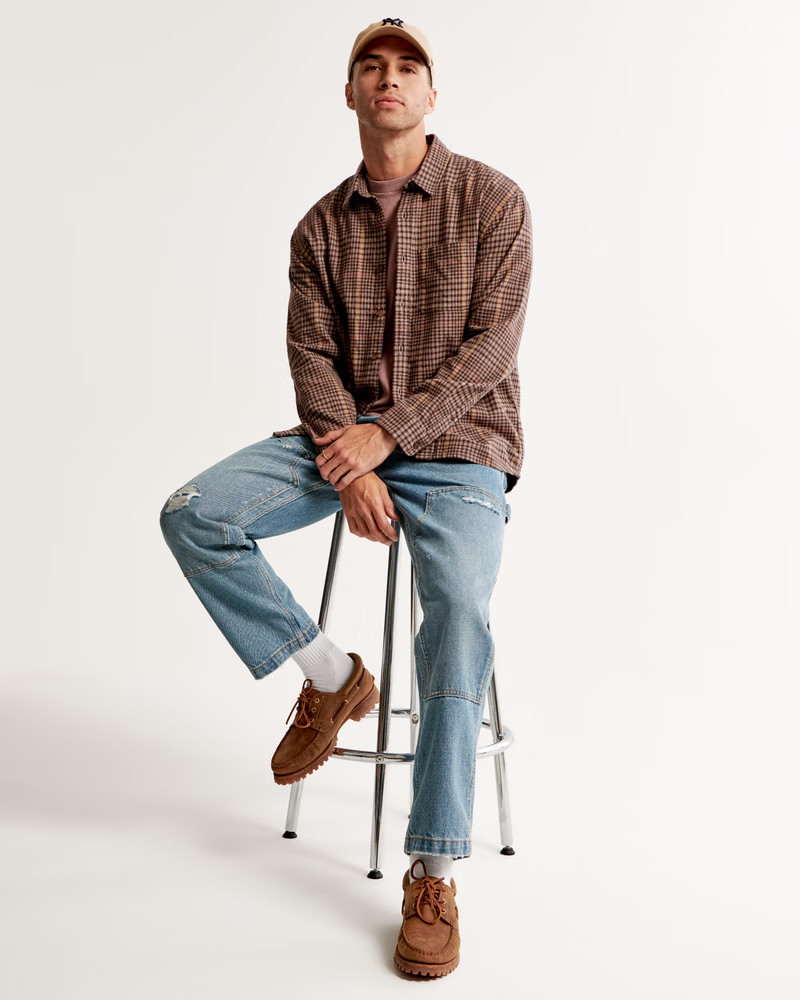 90s Relaxed Flannel | Abercrombie & Fitch (US)