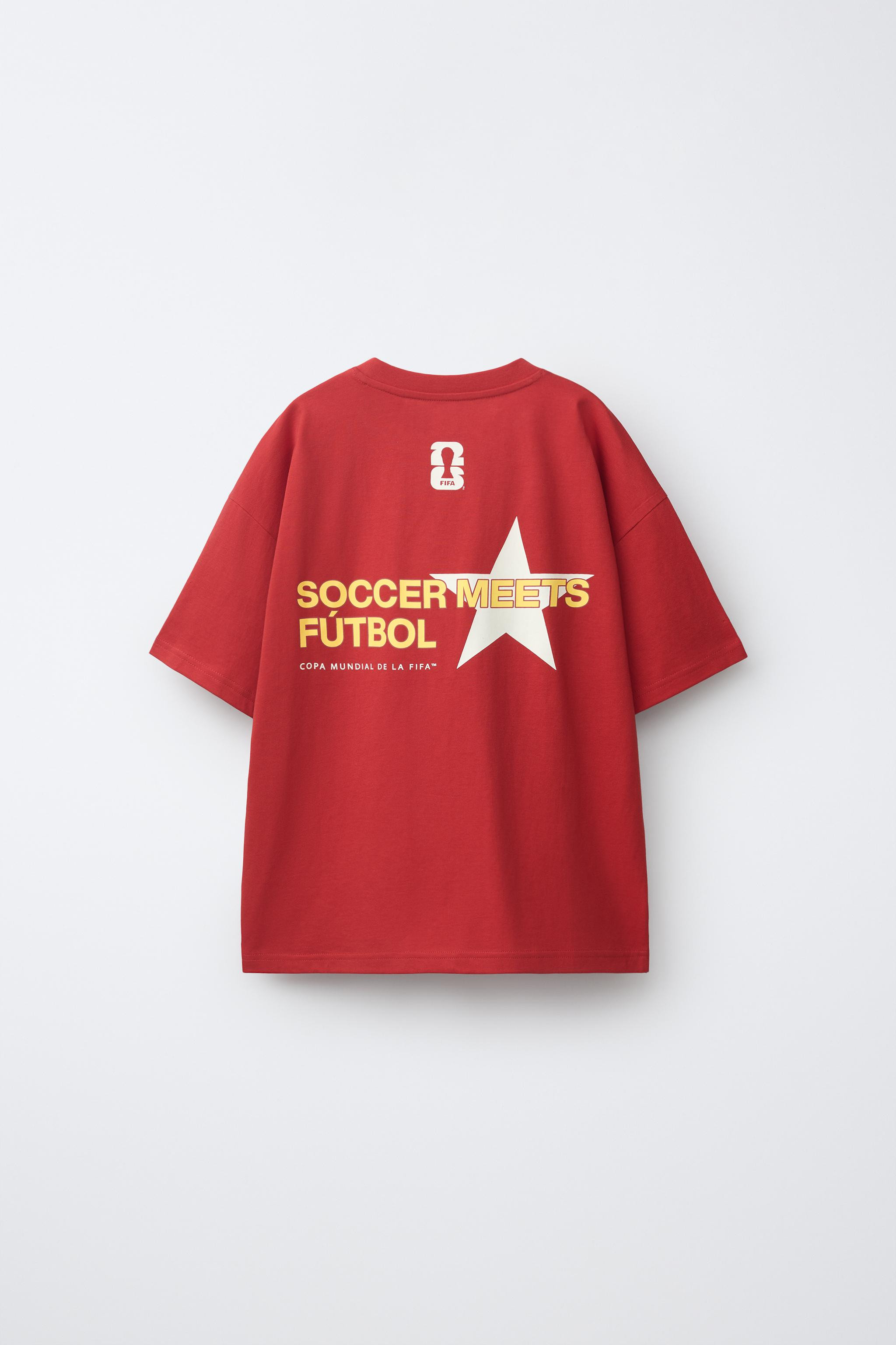 FIFA CLASSICS - FIFA WORLD CUP \u2122 1982 PRINTED T-SHIRT | Zara US