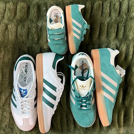 Kids sizes adidas gazelle and samba. I’m a womens 8 in sneakers but got a size 6Kids in the gazelles and a 7Kids in the Sambas 