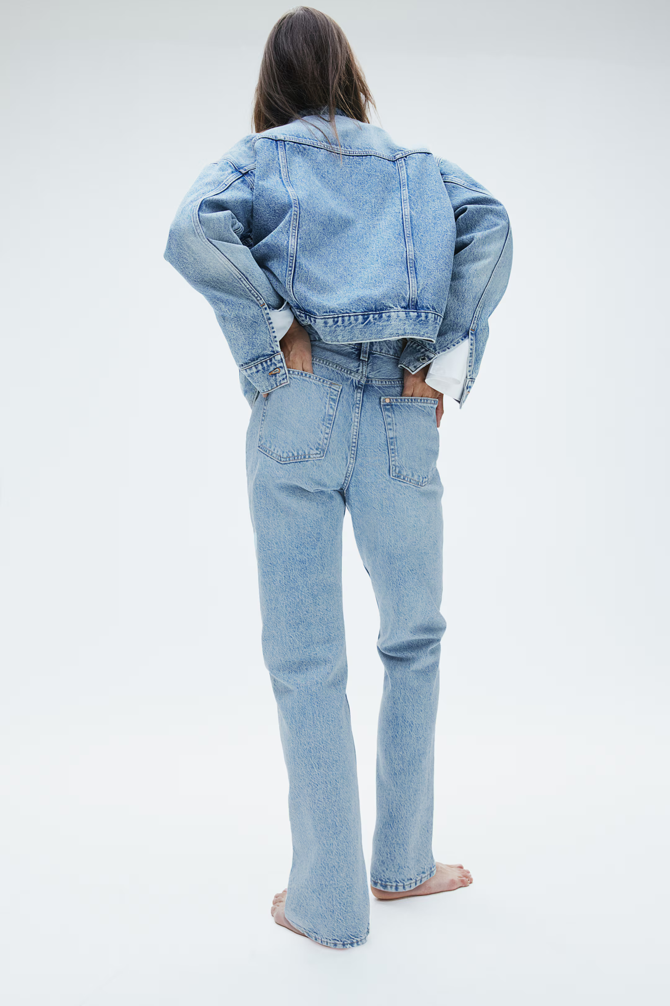 Straight High Jeans - Black - Ladies | H&M US | H&M (US + CA)