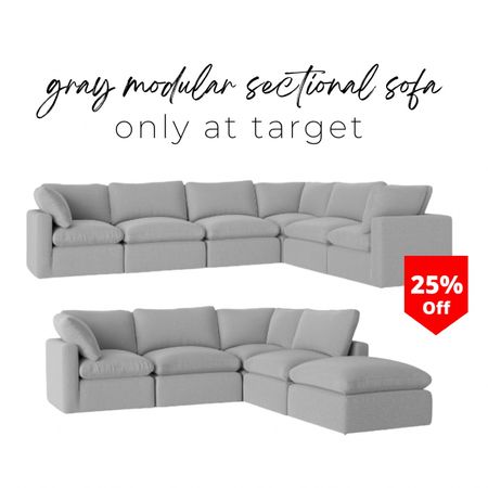 Loving this sofa! Great reviews! Build your own modular sofa. Gray is 25% off!

Modular sectional sofas, gray sofas, gray sectionals, living room furniture, family room sectionals, sectionals, sectional, sofa sale, furniture sale

#LTKstyletip #LTKhome #LTKsalealert