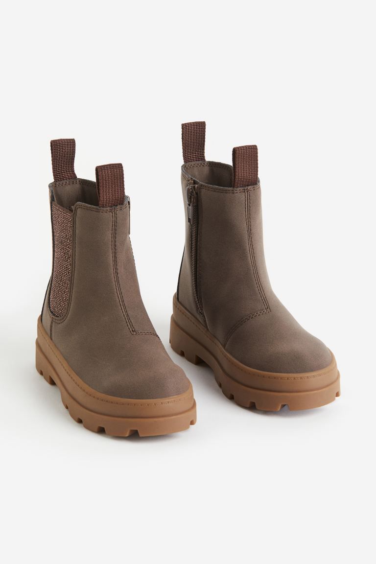 Chelsea Boots - Brown - Kids | H&M US | H&M (US + CA)