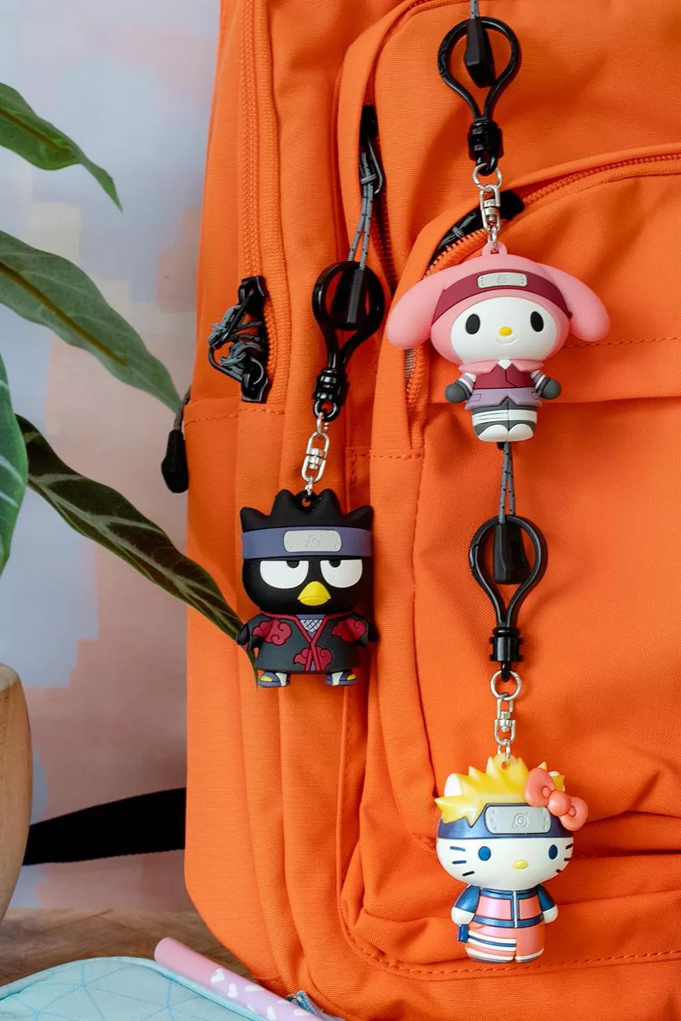 Hello Kitty x Naruto Keychain Set | Urban Outfitters (US and RoW)