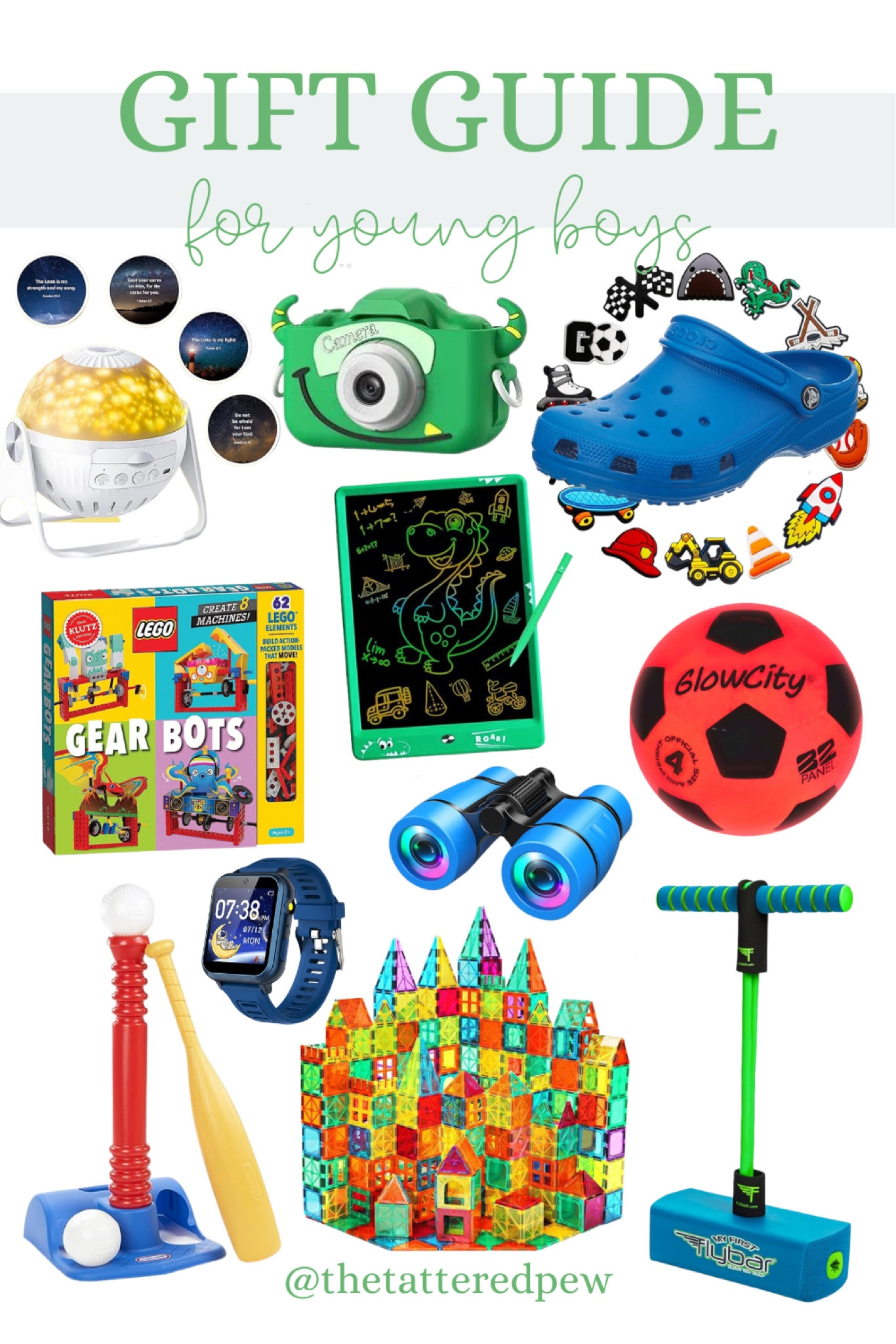 Gift ideas for young boys including a glow in the dark soccer ball, Crocs, t-ball set and more! 

Amazon finds, Amazon kids, kids gift guide, kids gift ideas, gift guide for boys, young boys gift ideas, Lego gift ideas

#LTKkids #LTKGiftGuide