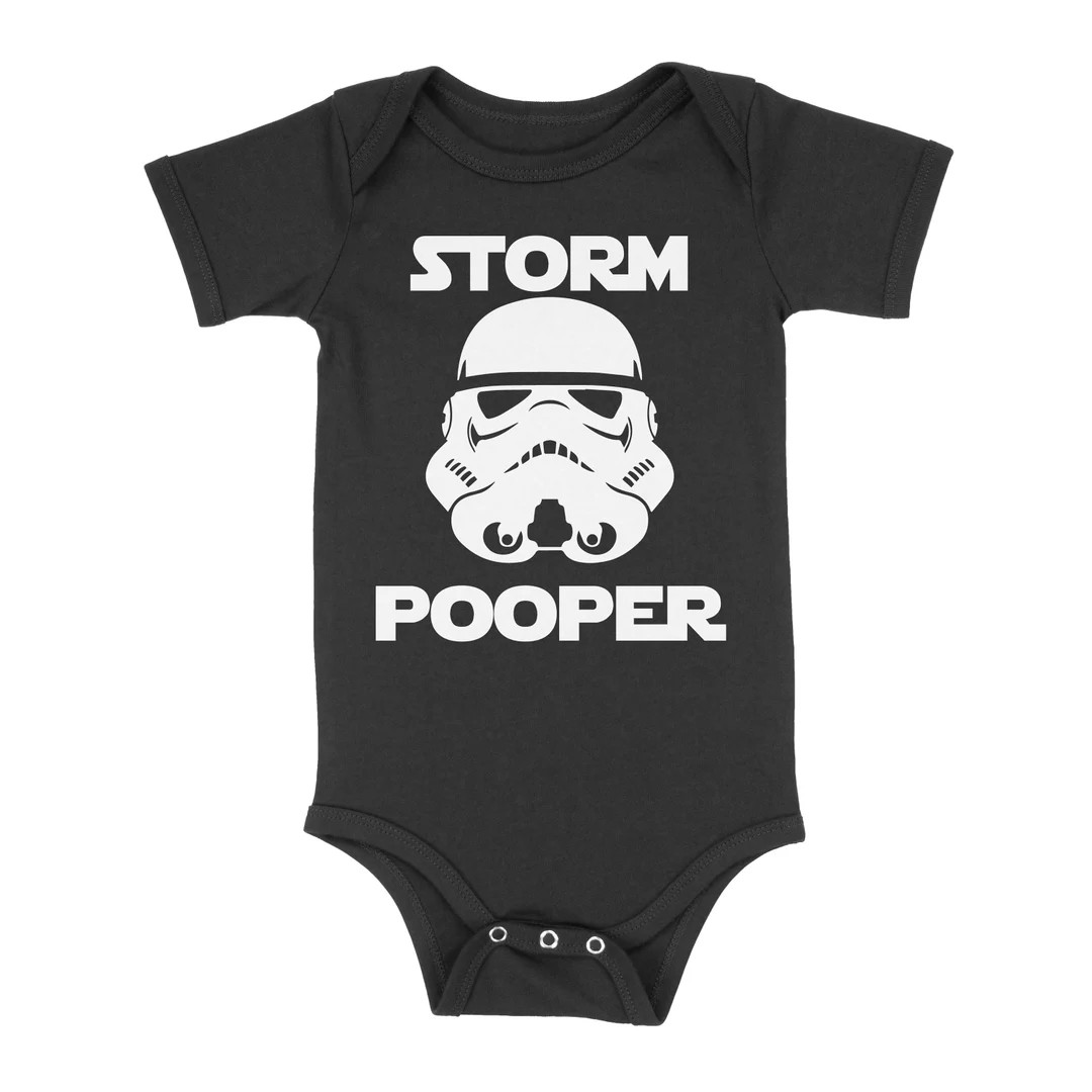 Storm Pooper Hilarious Star War Fan Great Gift Storm Trooper Yoda Saga The Child Movie Nights Fam... | Etsy (US)
