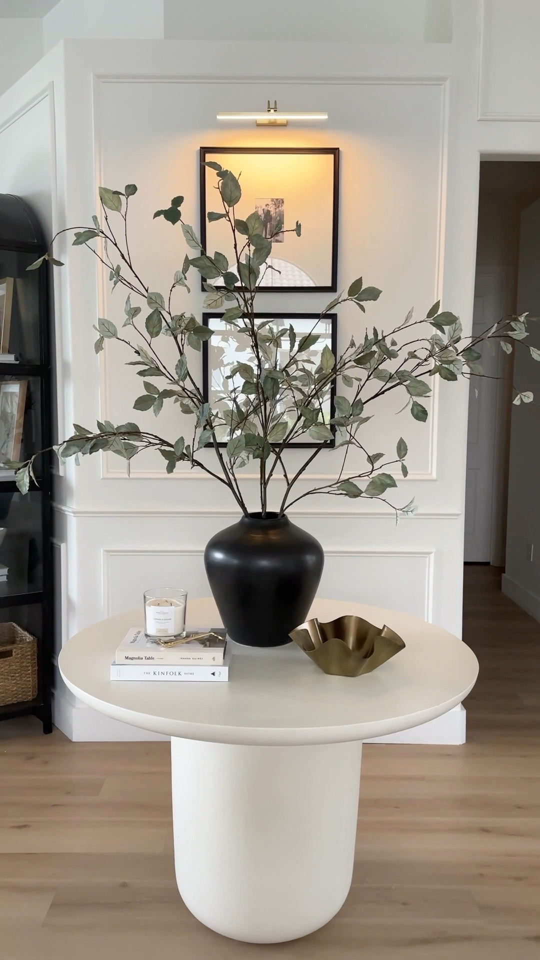 Give your space a high-end look by adding these USB rechargeable picture lights to your gallery wall. They come with a remote for easy use and I found some great affordable frames to complete the vibe.

gallery accent, decor finds, interior design, home refresh, spring decor, wall sconces, modern home, living room furniture

#LTKHome #LTKSeasonal #LTKU