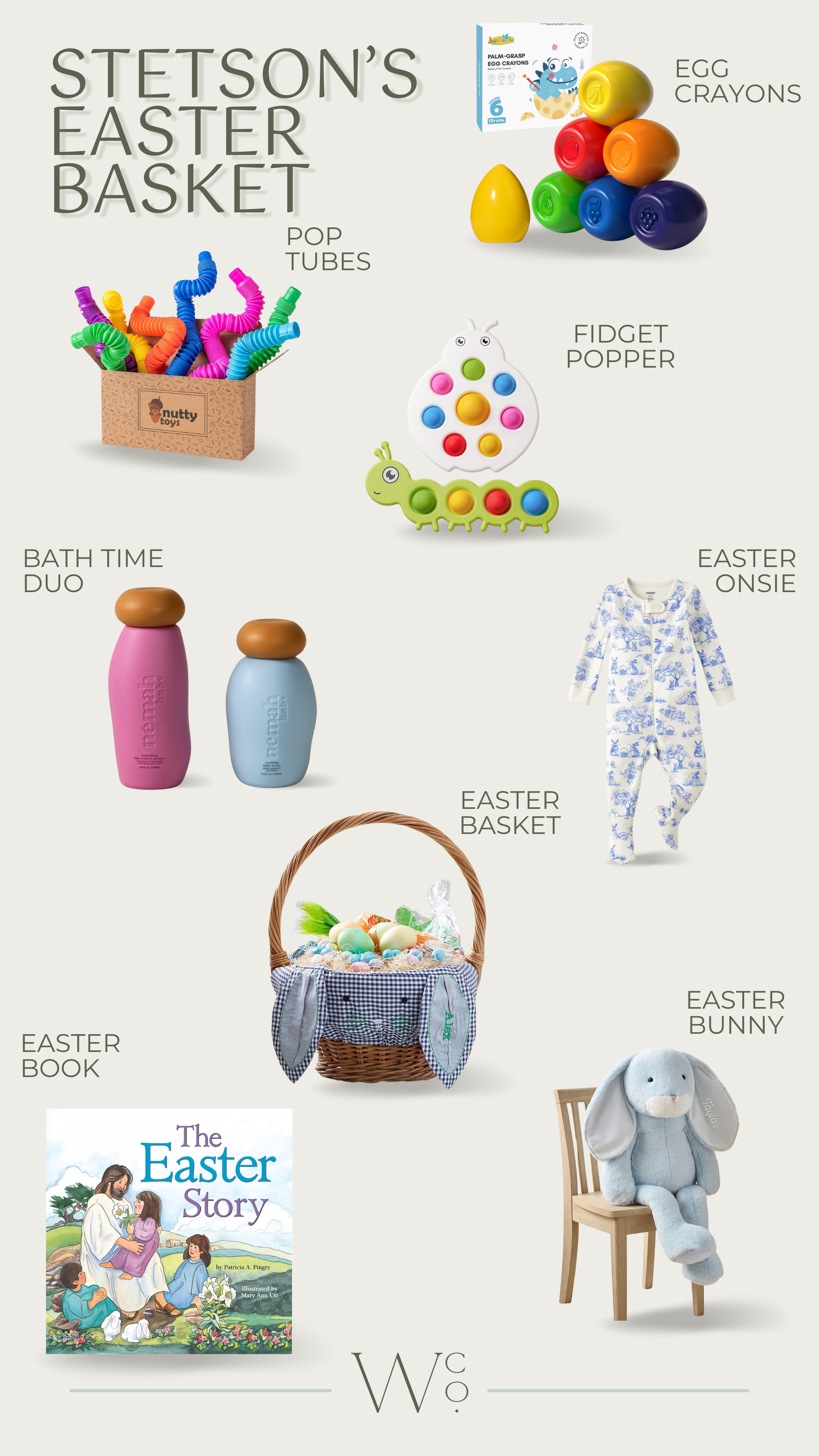 Stetson's Easter Basket 2025🐣🐇  

 #LTKSeasonal #LTKStyleTip #LTKBaby