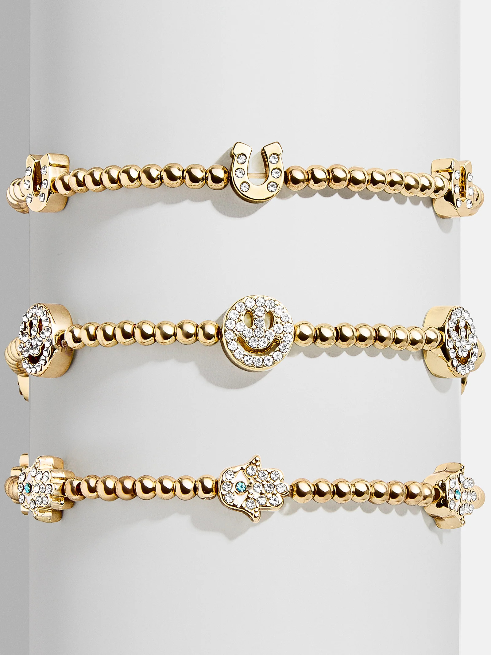 Divine Energy Pisa Bracelet - Smiley Face | BaubleBar (US)