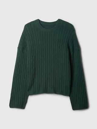 CashSoft Cable-Knit Sweater | Gap (US)