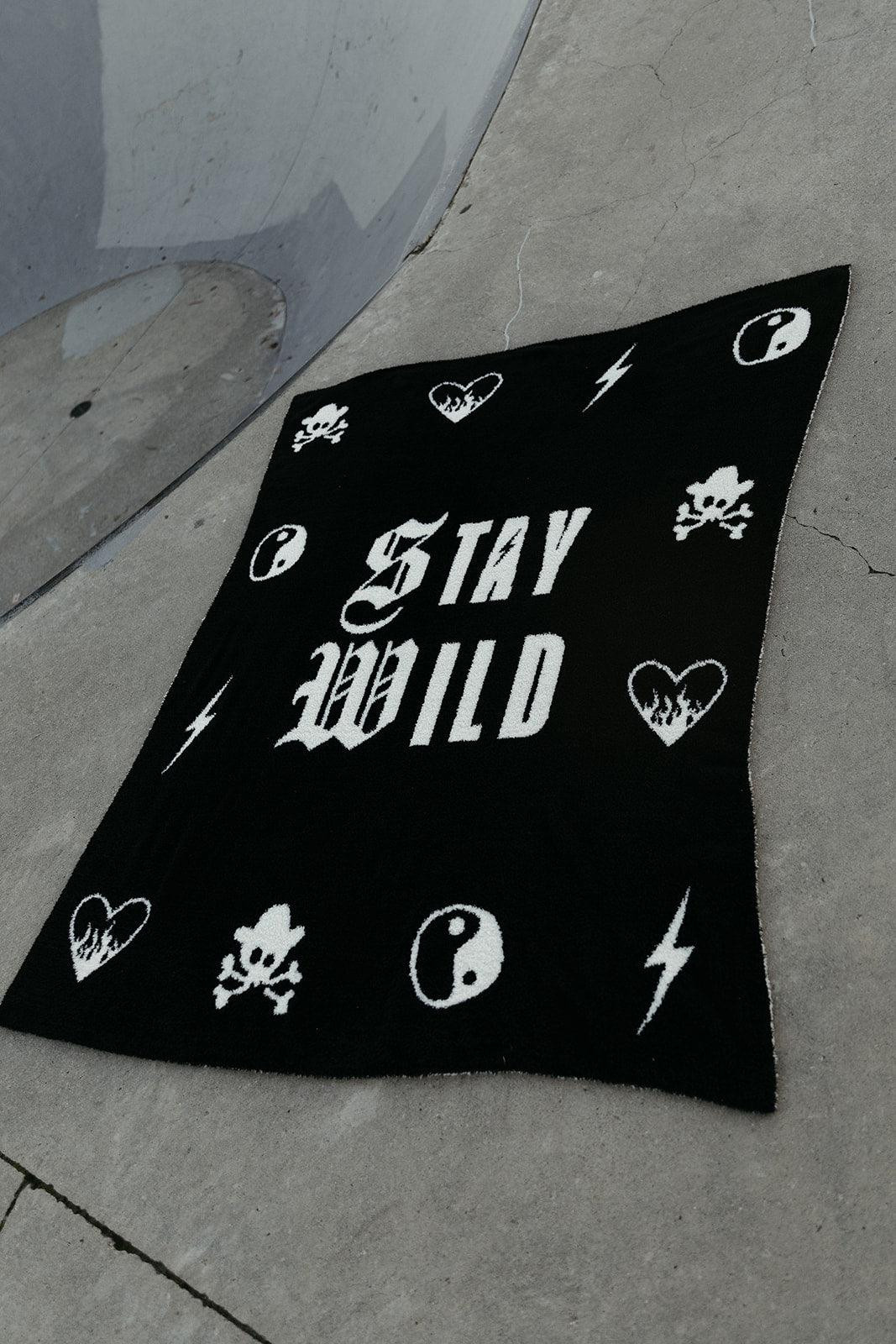 Stay Wild Blanket | Jagger and Cash