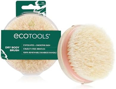 EcoTools Dry Body Brush, Cruelty-Free Bristles Exfoliate & Smooth Skin, Dry Brushing Removes Flak... | Amazon (US)