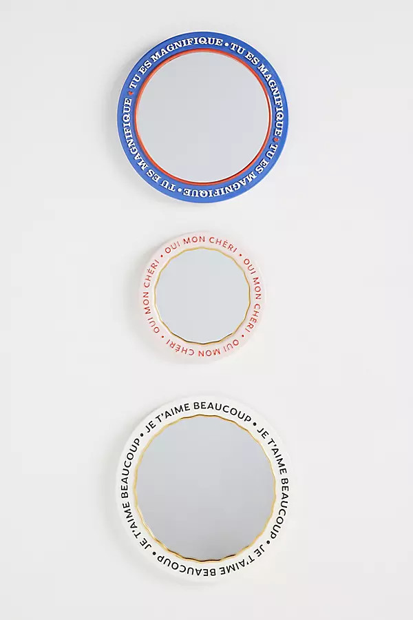 Claudette Round Petite Gallery Wall Mirror | Anthropologie (US)