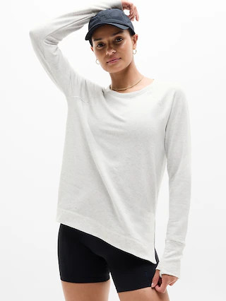 Coaster Luxe Recover Sweatshirt | Athleta