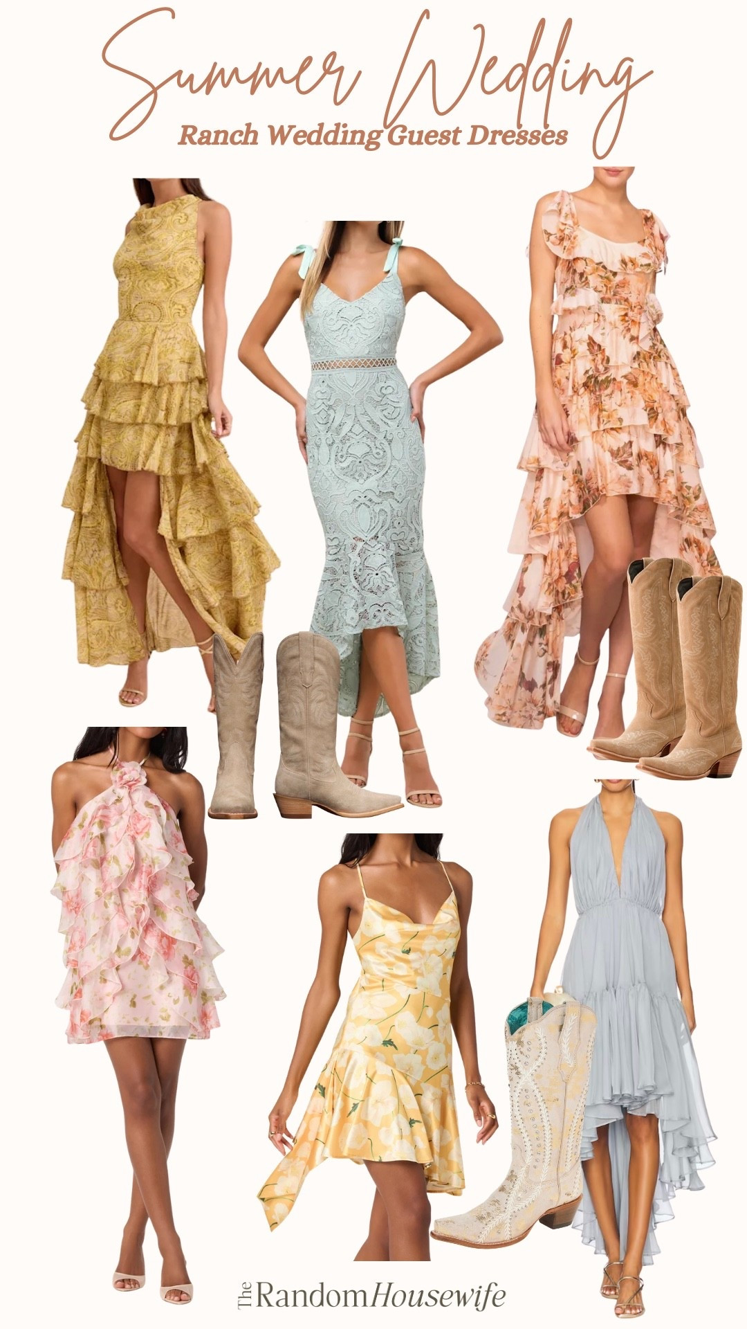 Ranch Wedding Guest Dresses 

#LTKTravel #LTKSeasonal #LTKWedding