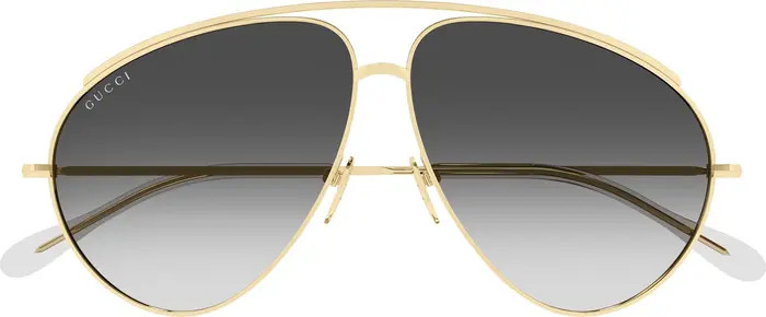 60mm Gradient Navigator Sunglasses | Nordstrom