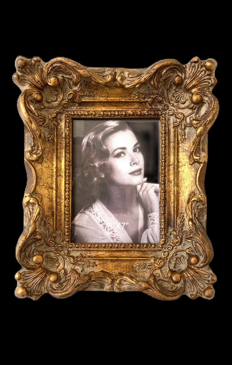 Victorian Style Rococo Baroque Gold Gilt Ornate Italian Wooden Hand Made Frame - Etsy | Etsy (US)