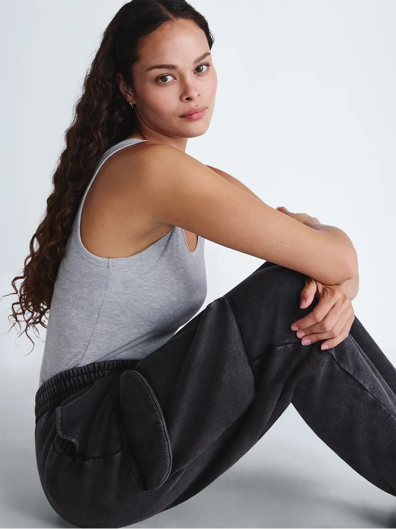 Scoop Women\u2019s and Women\u2019s Plus Utility Wide Leg Pants, Sizes XS-4X | Walmart (US)