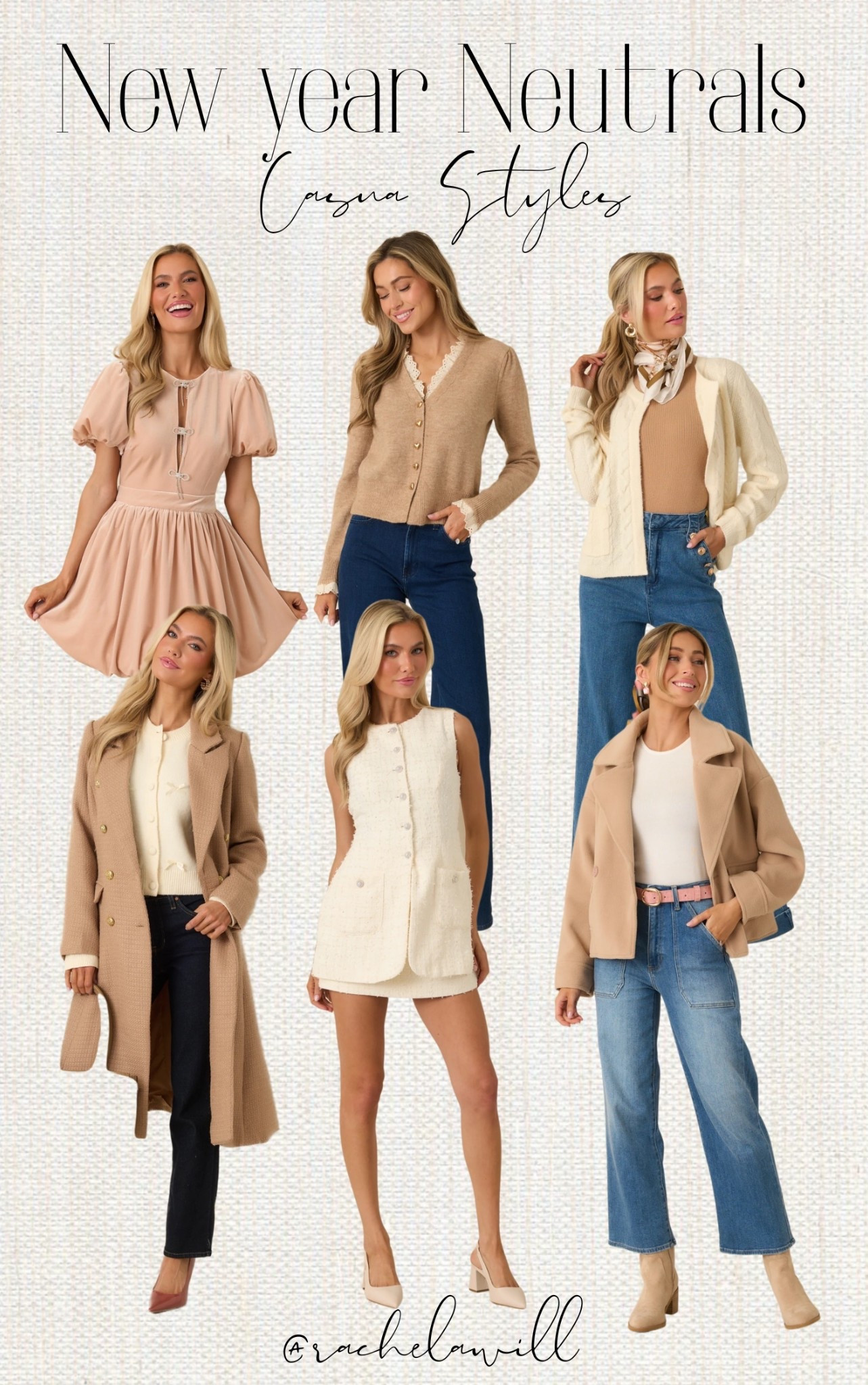 New year, new neutrals ✨
Starting the year off effortlessly stylish with these timeless neutral finds from Red Dress Boutique. Clean lines, elevated basics, and that “put-together without trying” energy we all want in 2026. Classic, chic, and endlessly wearable — because neutrals are never boring 🤍

#NewYearNewStyle #NewYearNewNeutrals #RedDressBoutique #NeutralStyle #ChicEveryday #ElevatedBasics #ClassicWithATwist #CapsuleWardrobe #EffortlessStyle #TimelessFashion #StyleInspo #LTKStyle #ShopLTK #NeutralLovers #ModernClassic