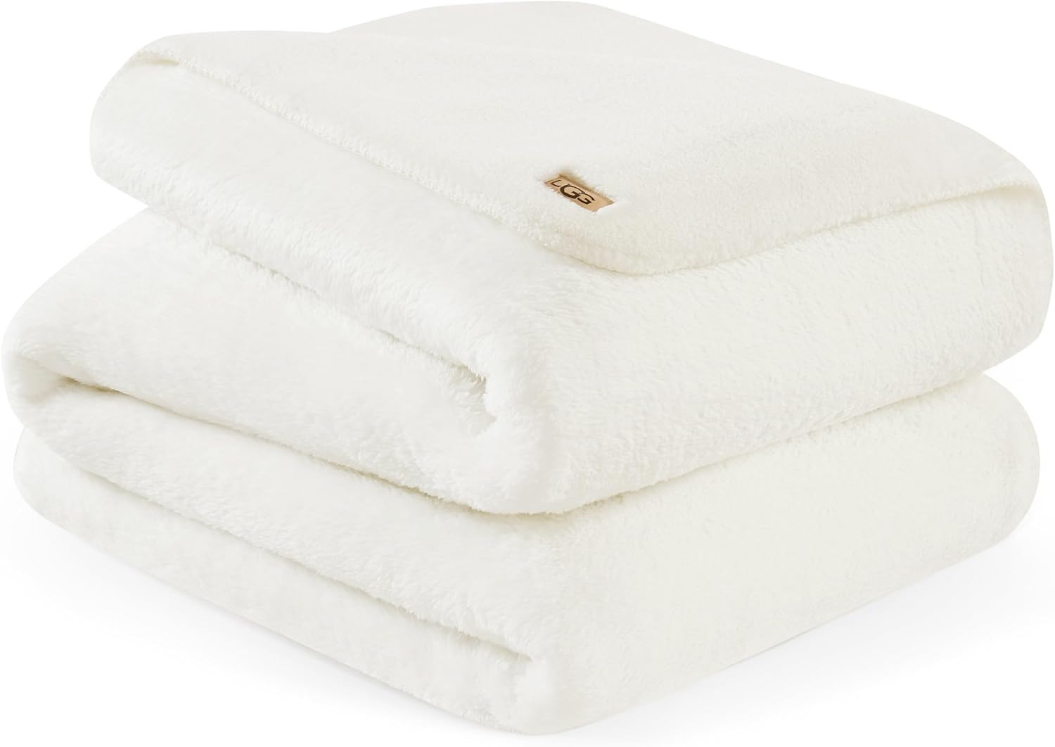 UGG 23601 Whitecap Plush Flannel Oversized Reversible Fleece Throw Blanket Comfortable Lightweigh... | Amazon (US)