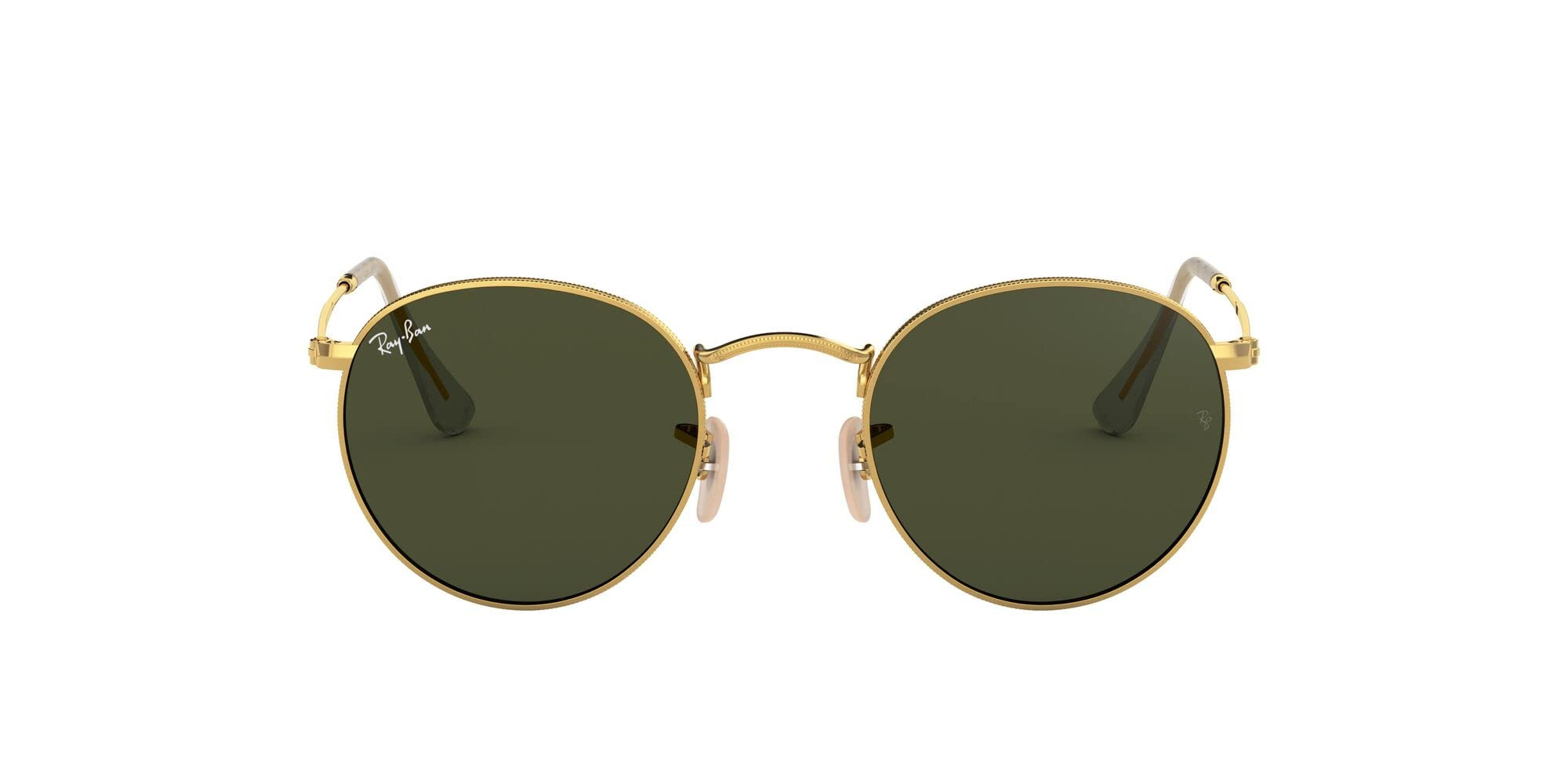 Ray-Ban Unisex Rb3447 Round Metal Round Sunglasses | Amazon (US)