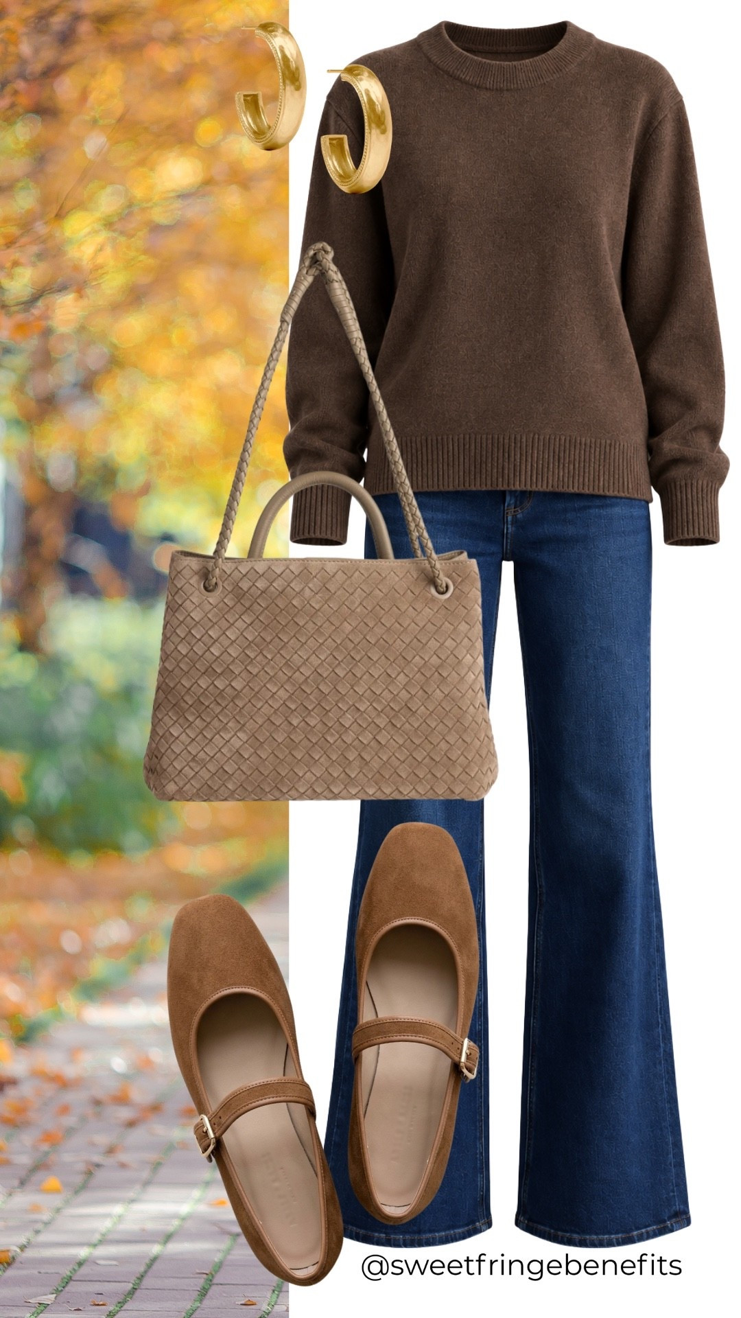 This is the kind of fall outfit I could wear on repeat. The chocolate sweater, dark denim and those little Mary Janes just feel so good together.

#LTKootd #LTKWorkwear #LTKTravel